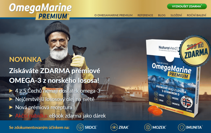 omegamarine premium recenze