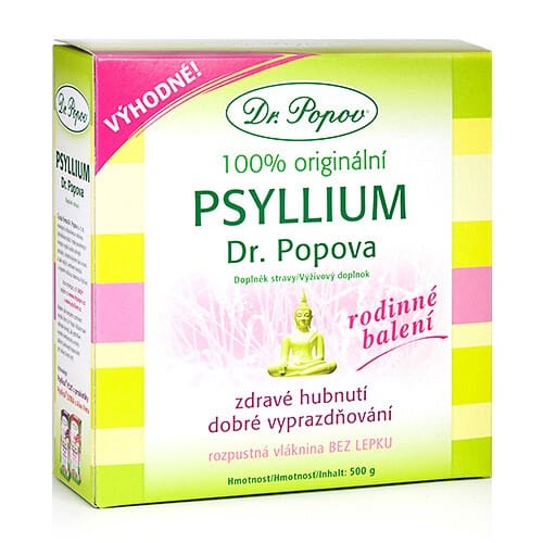 Dr. Popov Psyllium 500 g recenze
